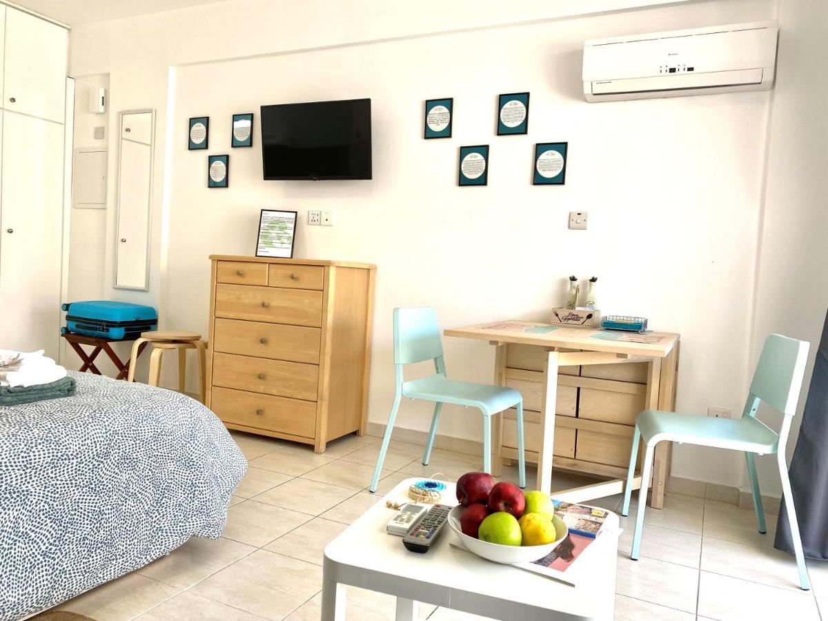 Ev Zin:Cozy, Newly Rennovated, Studio, Swimming Pool B102 파포스 외부 사진
